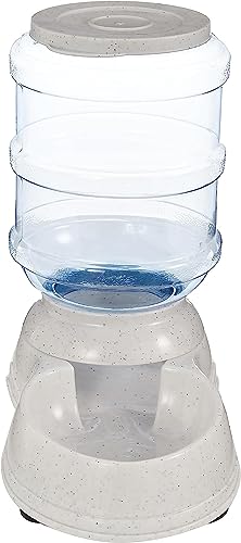 Basics Gravity Pet Food Feeder, Small (1-Gallon Capacity)