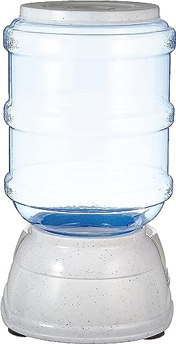 Basics Gravity Pet Food Feeder, Small (1-Gallon Capacity)