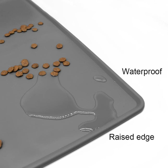 Cat Bowls, Cat Food Bowls, 15° Tilted Cat Bowl for Indoor Cats, Cat Food and Water Bowl Set, Raised Cat Bowl for Cats and Small Dogs