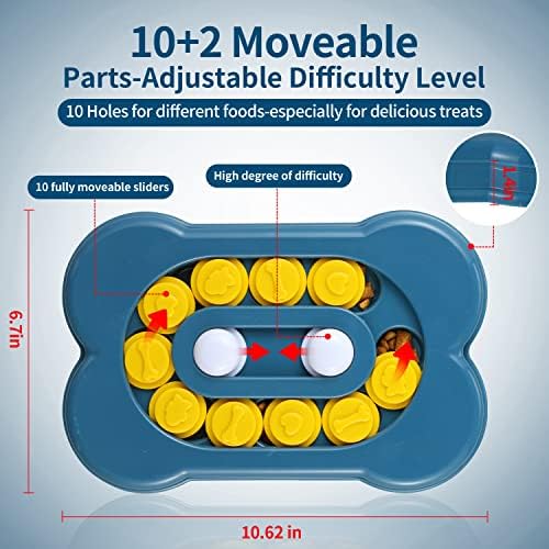 Dog Puzzle Toys Puppy, Puzzle Game Toy, Treat Dispenser for Dogs Training Funny Feeding