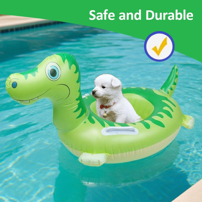 Dog Float - Pink Bear Design Inflatable Rafts for Small