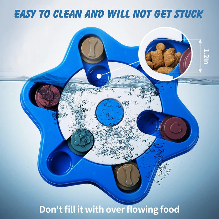 Dog Puzzle Toys Puppy, Puzzle Game Toy, Treat Dispenser for Dogs Training Funny Feeding