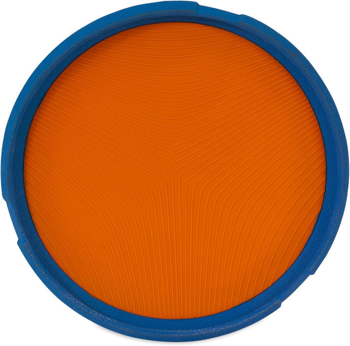 Chuckit! Ultra Flight Rubber Frisbee Dog Toy Extended Distance & Flight Time For Interactive Fetch Play