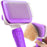 Cat Brush, Dog Brush, Self Cleaning Cat Dog Slicker Brush, Pet Grooming Comb Brush for Long and Short Haired Cats Dogs, Purple