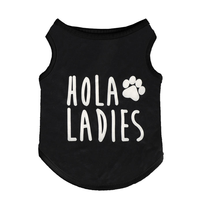 Pet Dog Clothes Summer Thin Cat Vest Christmas Small Dog Puppy Vest Breathable Stretch Mesh