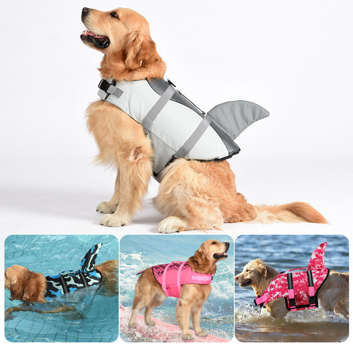 Pet Life Jacket Summer Mermaid Dog Swimming Clothes Small Dog French Bucket Golden Retriever Life Jacket