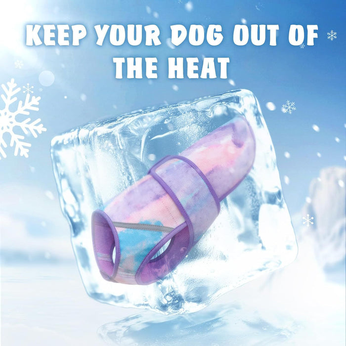 Explosions Summer Outdoor Sunscreen Pet Cool Clothes Dog Cooling Vest Breathable Multi-color Optional