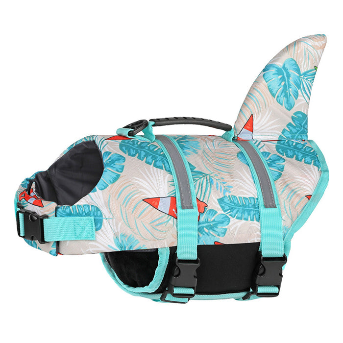 Pet Life Jacket Summer Mermaid Dog Swimming Clothes Small Dog French Bucket Golden Retriever Life Jacket