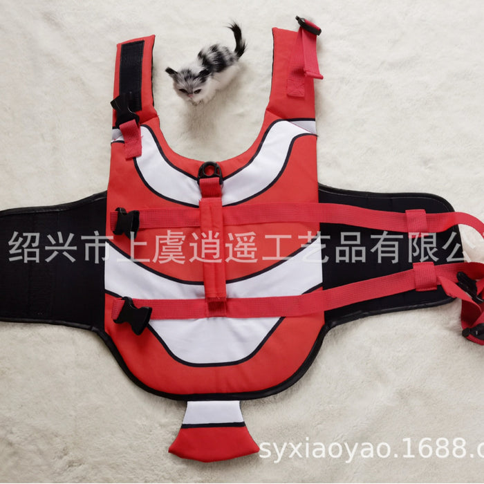 Pet Life Jacket Clown Fish Life Jacket!