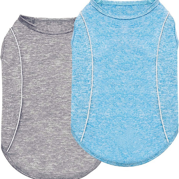 Dog Clothes Summer New Luminous Clothing Teddy Bomei Bago Small Dog Night Reflective Strip Clothing