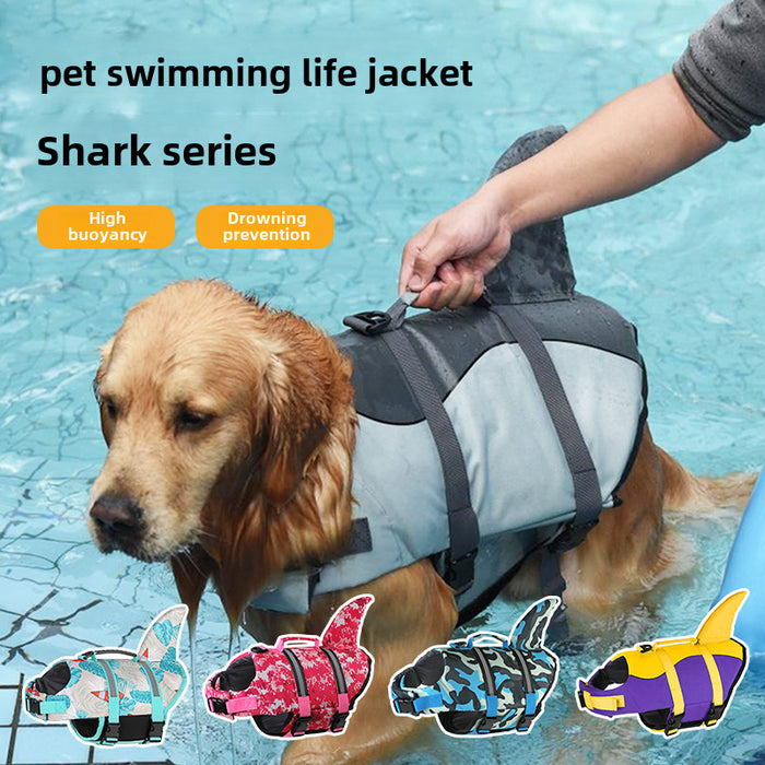 Pet Life Jacket Summer Mermaid Dog Swimming Clothes Small Dog French Bucket Golden Retriever Life Jacket
