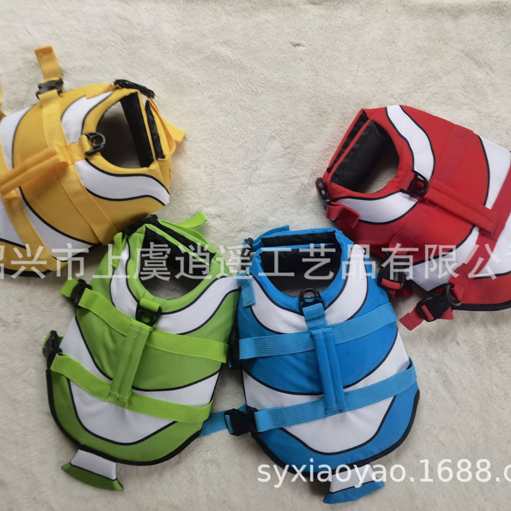 Pet Life Jacket Clown Fish Life Jacket!