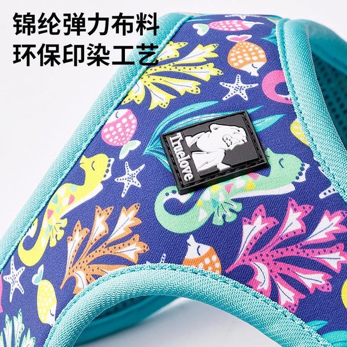 Dog Walking Small Dog Teddy Bomei Chest Back Vest