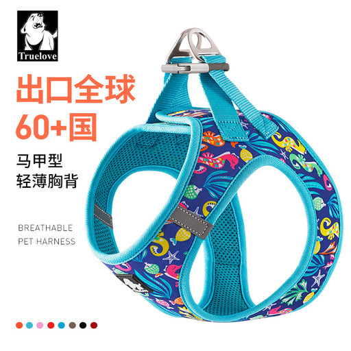 Dog Walking Small Dog Teddy Bomei Chest Back Vest